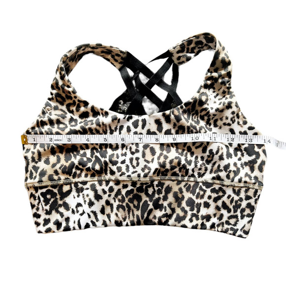 Lioness Cheetah Print Sports Bra Womens Size S - Picture 3 of 5